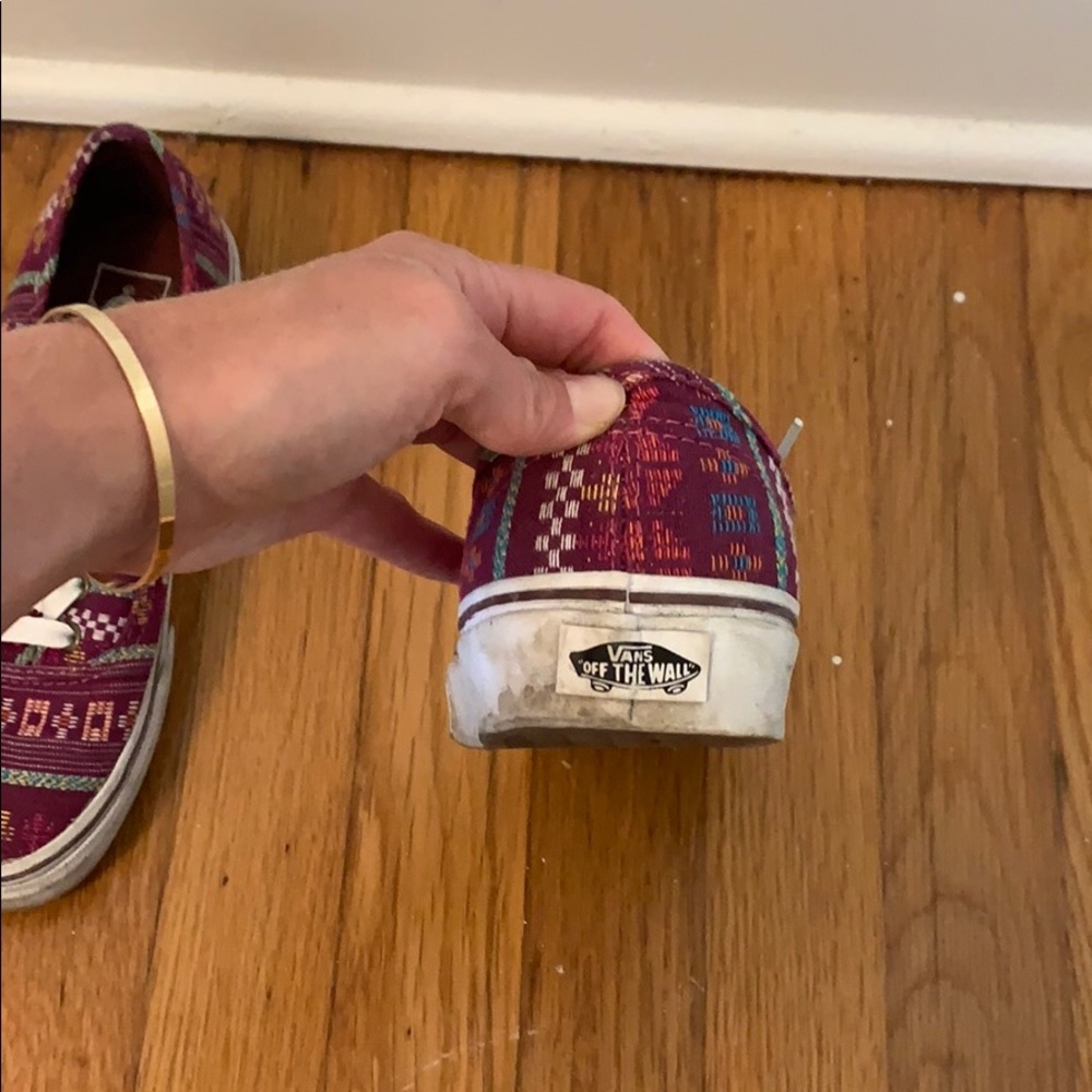 Patterned Vans - Picture 3 of 3